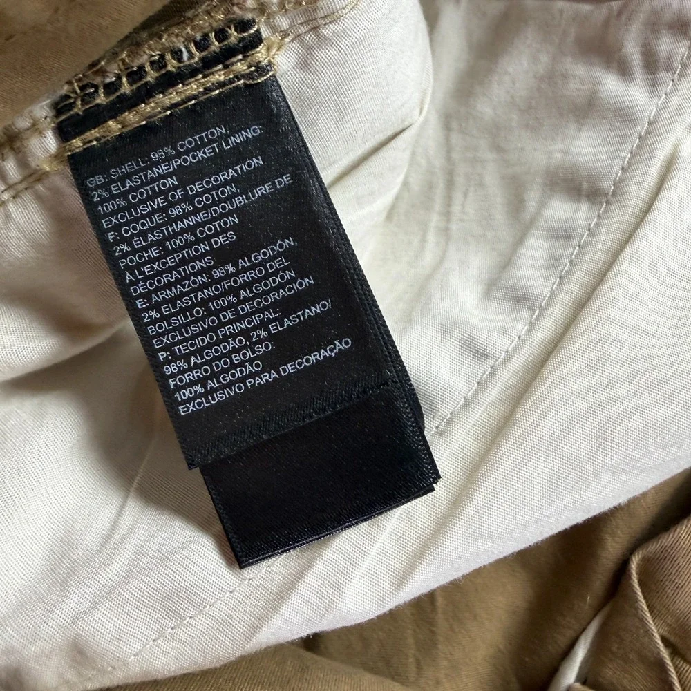The North Face Pant Men 40x32 Brown Cotton Khakis Straight Travel Hiking Stretch